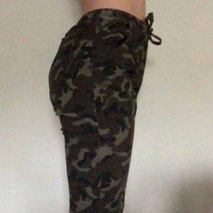 Camo cargo pants